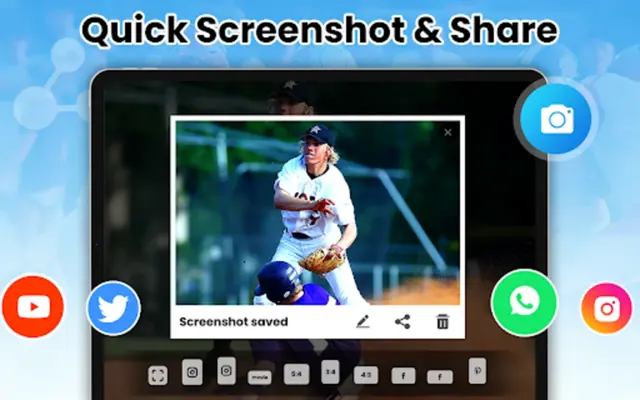 Screen RecorderVideo Recorder android App screenshot 3